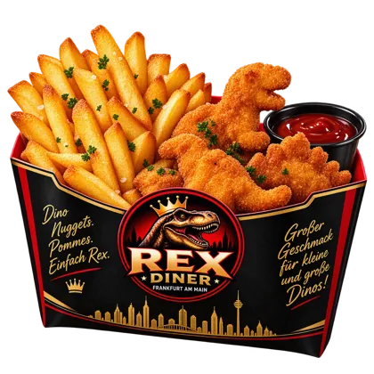 Dino-Nuggets Menü