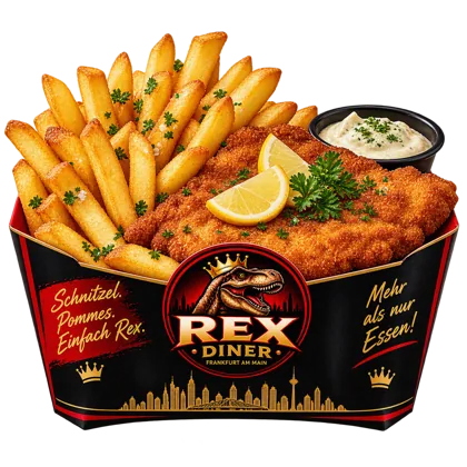 Schnitzel mit Pommes